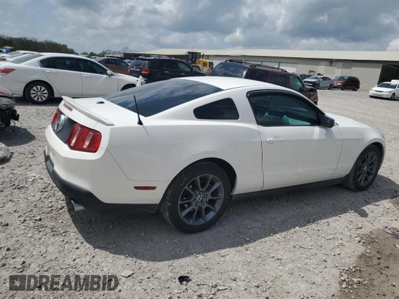 2011 Ford Mustang V6 with VIN 1ZVBP8AM0B5121747, listed as a Copart auction lot 51625565 with 113,654 mi miles and Salvage Title. Bid and sale history available at carsss.com. Image 3.
