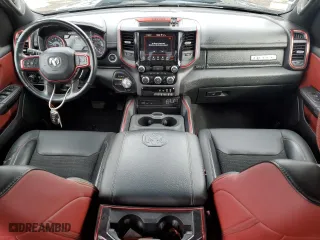 2019 Ram 1500 Rebel with VIN 1C6SRFLTXKN900229, listed as a Copart auction lot 44727365 with 77,670 mi miles and Salvage Title. Bid and sale history available at carsss.com. Image 8.