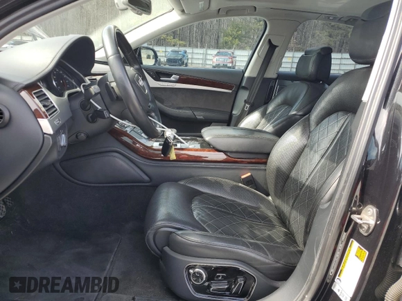 2013 Audi A8 3.0L с VIN WAUAGAFDXDN003929, выставлен на аукционе Copart как лот 44928465 с пробегом 186 921 миль миль и Списание • Salvage title. История ставок и продаж доступна на DreamBid. Изображение 7.