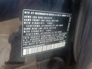 2018 Volkswagen Tiguan S с VIN 3VV0B7AX8JM080954, выставлен на аукционе Copart как лот 60912245 с пробегом 87 936 миль миль и Чистый • Clean title. История ставок и продаж доступна на DreamBid. Изображение 12.