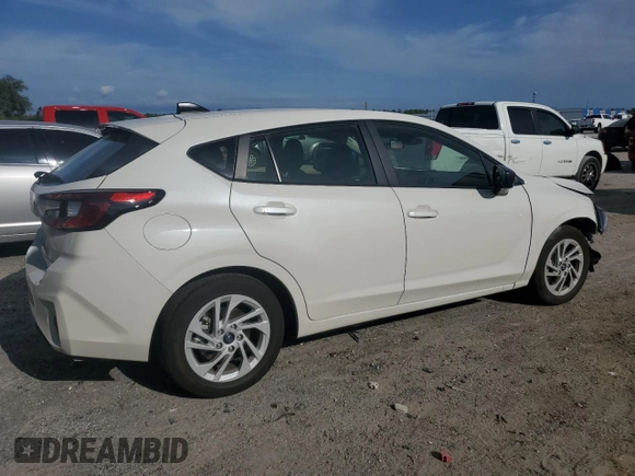 2024 Subaru Impreza with VIN JF1GUABC8R8872320, listed as a Copart auction lot 62474115 with 10,881 mi miles and Salvage title. Bid and sale history available at DreamBid. Image 3.