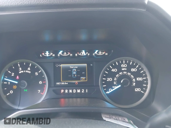 2016 Ford F-150 XLT with VIN 1FTEW1EP0GKE47071, listed as a IAAI auction lot 41950243 with 92,138 mi miles and . Bid and sale history available at carsss.com. Image 7.