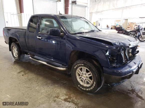 2012 Chevrolet Colorado LT w/1LT with VIN 1GCJTCFE6C8158509, listed as a Copart auction lot 76371274 with 65,925 mi miles and Salvage Title. Bid and sale history available at carsss.com. Image 4.