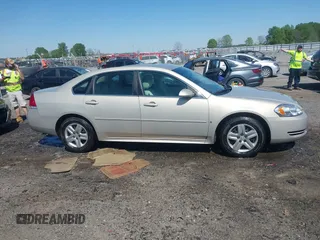 2010 Chevrolet Impala LS with VIN 2G1WA5EK3A1137401, listed as a IAAI auction lot 42039310 with 95,360 mi miles and . Bid and sale history available at DreamBid. Image 13.
