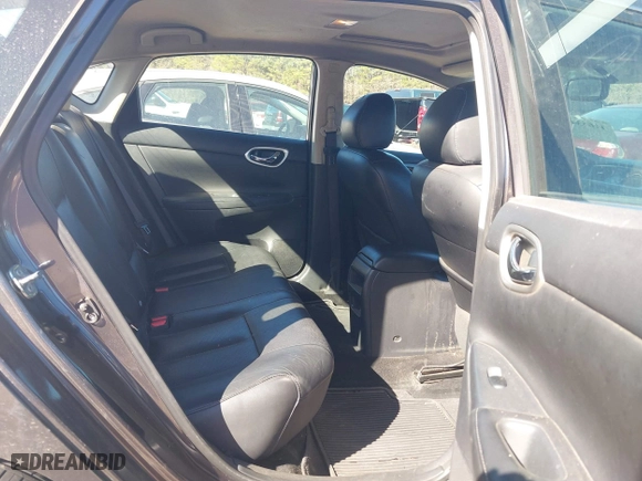 2015 Nissan Sentra S with VIN 3N1AB7AP5FY310374, listed as a IAAI auction lot 41653454 with 142,039 mi miles. Bid and sale history available at carsss.com. Image 8.