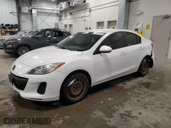 2012 Mazda 3 i Touring with VIN JM1BL1V75C1683176, listed as a Copart auction lot 43181975 with 283,276 mi miles and Clean Title. Bid and sale history available at DreamBid. Image 1.