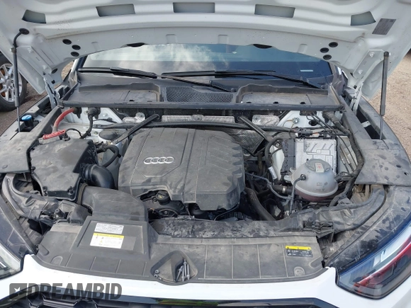 2023 Audi Q5 S line Premium Plus with VIN WA1EAAFY3P2111723, listed as a IAAI auction lot 42196076 with 33,426 mi miles and . Bid and sale history available at DreamBid. Image 10.
