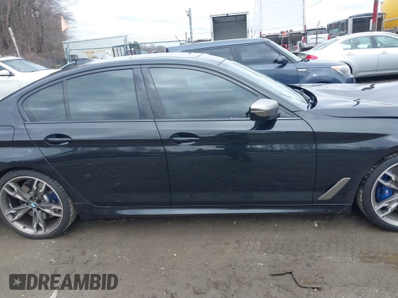 2020 BMW 5 Series M550i xDrive z VIN WBAJS7C09LCD45078, wystawiony jako IAAI lot #41850274 z przebiegiem 75 613 mil mil oraz . Historia ofert i sprzedaży dostępna na DreamBid. Obrazek 13.
