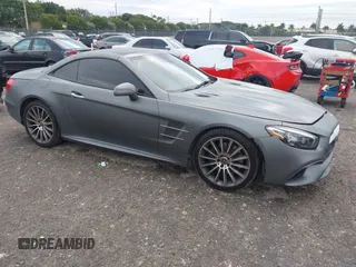 2018 Mercedes-Benz SL 550 with VIN WDDJK7DA8JF053558, listed as a IAAI auction lot 41362569 with 68,339 mi miles and . Bid and sale history available at DreamBid. Image 1.