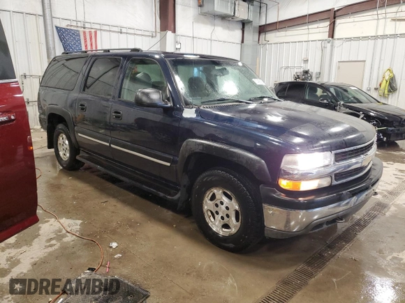 2005 Chevrolet Suburban LT with VIN 1GNFK16ZX5J225003, listed as a Copart auction lot 57489305 with 254,578 mi miles and Non repairable. Bid and sale history available at DreamBid. Image 4.
