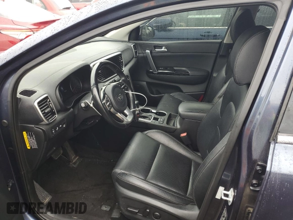 2020 Kia Sportage EX with VIN KNDPNCAC4L7762592, listed as a Copart auction lot 54369225 with 95,998 mi miles and Salvage title. Bid and sale history available at DreamBid. Image 7.