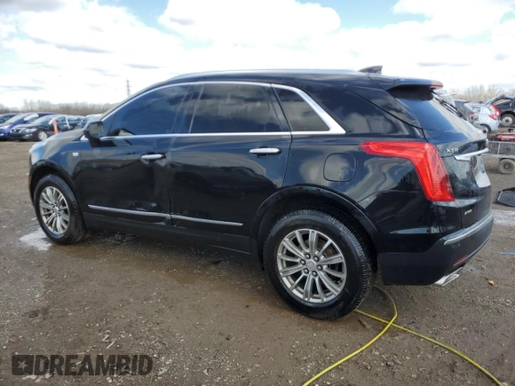 2017 Cadillac XT5 Luxury AWD with VIN 1GYKNDRSXHZ230720, listed as a Copart auction lot 49722095 with 108,972 mi miles and Salvage Title. Bid and sale history available at DreamBid. Image 2.