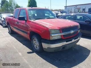 2004 Chevrolet Silverado 1500 LS with VIN 2GCEC19T241397897, listed as a IAAI auction lot 42009679 with 1 mi miles. Bid and sale history available at carsss.com. Image 1.