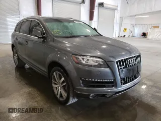 2015 Audi Q7 3.0T Premium Plus with VIN WA1LGAFE4FD004694, listed as a Copart auction lot 58452452 with 105,608 mi miles. Bid and sale history available at carsss.com. Image 1.