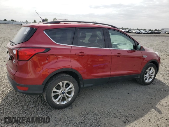 2019 Ford Escape SEL with VIN 1FMCU9HD0KUB05853, listed as a Copart auction lot 68895344 with 64,006 mi miles and Salvage Title. Bid and sale history available at carsss.com. Image 3.