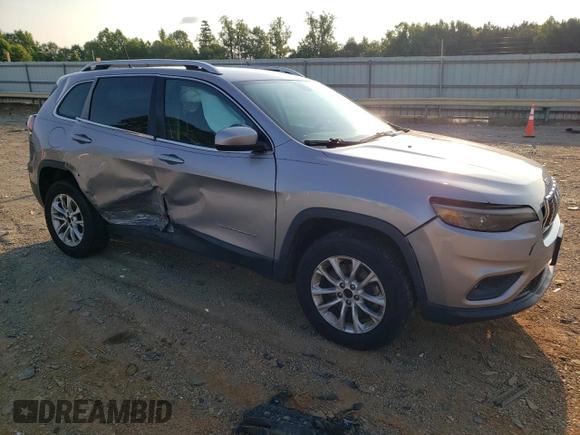 2019 Jeep Cherokee Latitude with VIN 1C4PJMCB9KD355129, listed as a Copart auction lot 63207585 with 177,394 mi miles and Salvage title. Bid and sale history available at DreamBid. Image 4.
