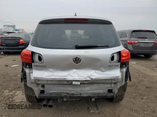 2013 Volkswagen Tiguan S with VIN WVGAV7AX4DW555526, listed as a Copart auction lot 44681755 with 156,488 mi miles and Salvage title. Bid and sale history available at DreamBid. Image 6.