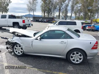 2001 Mercedes-Benz SLK 230 Kompressor with VIN WDBKK49F21F184632, listed as a IAAI auction lot 41746350 with 130,281 mi miles and . Bid and sale history available at DreamBid. Image 14.