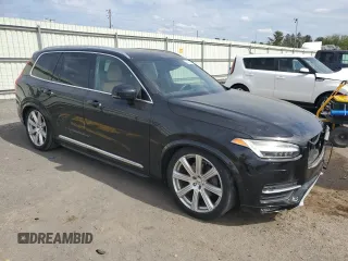2016 Volvo XC90 with VIN YV4A22PN1G1003129, listed as a Copart auction lot 54582595 with Not Provided miles and Salvage Title. Bid and sale history available at DreamBid. Image 4.