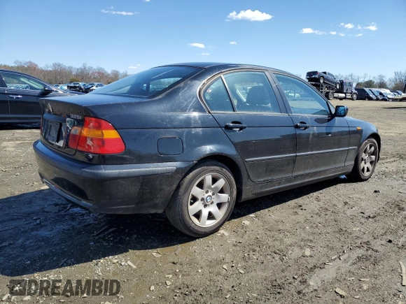 2005 BMW 3 Series 325i with VIN WBAEV33485KL64053, listed as a Copart auction lot 50495465 with 142,266 mi miles and Salvage Title. Bid and sale history available at carsss.com. Image 3.