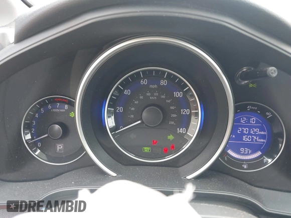 2015 Honda Fit LX with VIN 3HGGK5H52FM774019, listed as a IAAI auction lot 42614477 with 270,129 mi miles and . Bid and sale history available at DreamBid. Image 7.