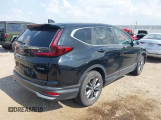 2022 Honda CR-V EX with VIN 2HKRW2H52NH637998, listed as a IAAI auction lot 38094860 with 48,753 mi miles. Bid and sale history available at carsss.com. Image 4.