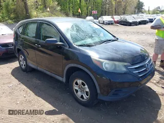 2014 Honda CR-V LX with VIN 2HKRM4H35EH607703, listed as a IAAI auction lot 42162568 with 174,238 mi miles. Bid and sale history available at carsss.com. Image 1.
