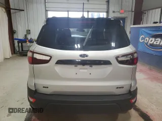 2021 Ford EcoSport SES z VIN MAJ6S3JL0MC404537, wystawiony jako Copart lot #54861525 z przebiegiem 13 626 mil mil oraz Szkody całkowita. Historia ofert i sprzedaży dostępna na DreamBid. Obrazek 6.