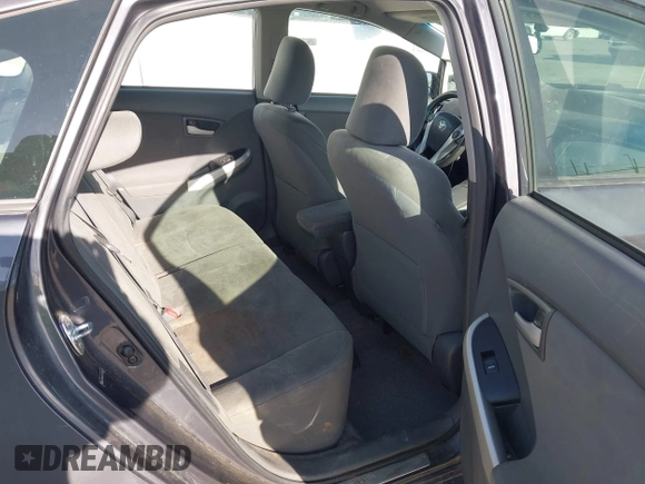 2011 Toyota Prius I with VIN JTDKN3DU7B5305235, listed as a IAAI auction lot 42152093 with 201,396 mi miles and . Bid and sale history available at DreamBid. Image 8.
