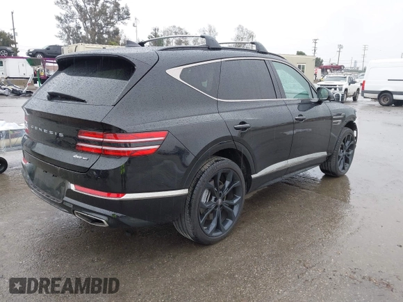 2024 Genesis GV80 z VIN KMUHCESC3RU170760, wystawiony jako IAAI lot #41702236 z przebiegiem 11 162 mil mil oraz . Historia ofert i sprzedaży dostępna na DreamBid. Obrazek 4.