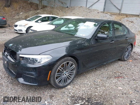 2018 BMW 5 Series 540i xDrive with VIN WBAJE7C58JG891098, listed as a IAAI auction lot 42331320 with 55,172 mi miles and . Bid and sale history available at DreamBid. Image 2.