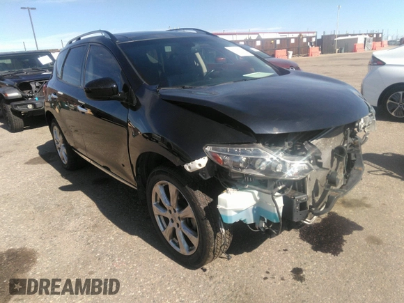 2012 Nissan Murano S with VIN JN8AZ1MW0CW223577, listed as a IAAI auction lot 41738370 with 152,515 mi miles and . Bid and sale history available at DreamBid. Image 1.
