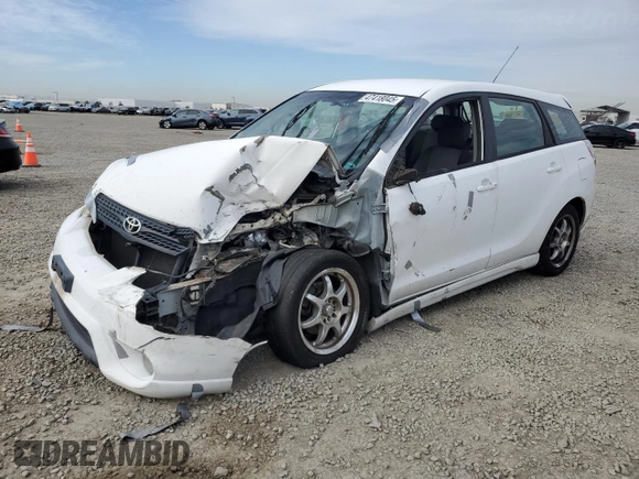 2006 Toyota Matrix STD with VIN 2T1KR32E56C572110, listed as a Copart auction lot 47418045 with Not Provided miles and Salvage Title. Bid and sale history available at carsss.com. Image 1.