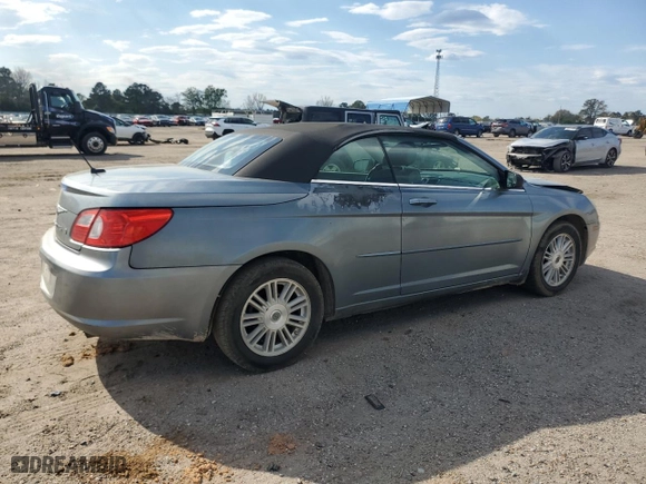 2008 Chrysler Sebring LX with VIN 1C3LC45KX8N131669, listed as a Copart auction lot 50821995 with 151,053 mi miles and Salvage Title. Bid and sale history available at carsss.com. Image 3.