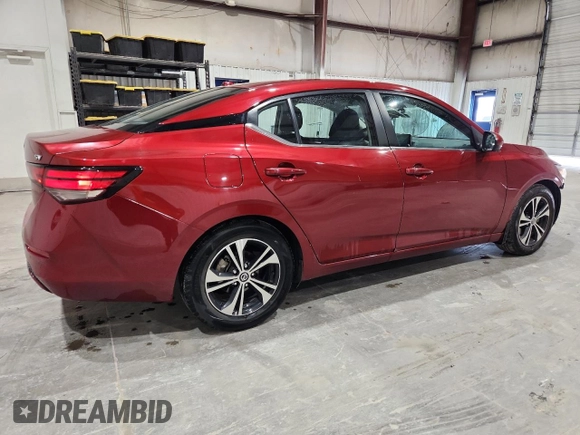 2021 Nissan Sentra SV z VIN 3N1AB8CV2MY296786, wystawiony jako Copart lot #62092215 z przebiegiem 43 366 mil mil oraz Czysty tytuł • Clean title. Historia ofert i sprzedaży dostępna na DreamBid. Obrazek 3.