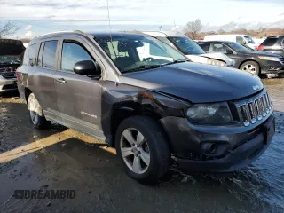 2016 Jeep Compass Sport with VIN 1C4NJDBB9GD655074, listed as a Copart auction lot 43328305 with 122,863 mi miles and Salvage Title. Bid and sale history available at carsss.com. Image 4.