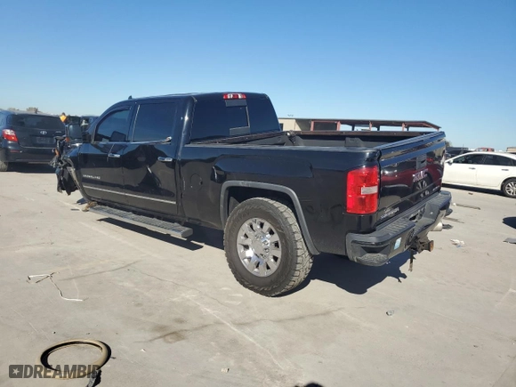 2015 GMC Sierra 2500HD available WiFi Denali with VIN 1GT120E87FF623781, listed as a Copart auction lot 81117184 with 237,084 mi miles and Salvage Title. Bid and sale history available at carsss.com. Image 2.