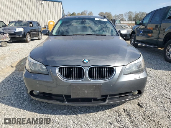 2006 BMW 5 Series 530xi with VIN WBANN73566CN02216, listed as a Copart auction lot 77526964 with 152,508 mi miles and Non Repairable. Bid and sale history available at carsss.com. Image 5.