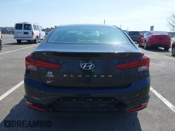 2019 Hyundai Elantra SE with VIN 5NPD74LF3KH467407, listed as a IAAI auction lot 41932623 with 95,218 mi miles and . Bid and sale history available at DreamBid. Image 16.