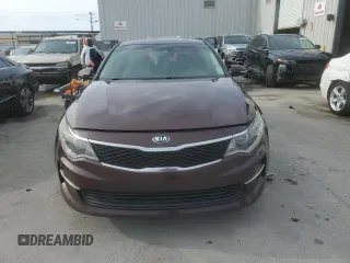 2016 Kia Optima LX Turbo with VIN 5XXGT4L13GG010757, listed as a Copart auction lot 45163025 with 104,795 mi miles and Salvage Title. Bid and sale history available at carsss.com. Image 5.