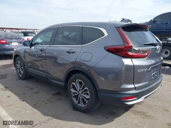 2021 Honda CR-V EX with VIN 2HKRW1H56MH428143, listed as a IAAI auction lot 41729140 with 19,250 mi miles. Bid and sale history available at carsss.com. Image 3.