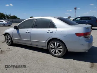 2003 Honda Accord EX z VIN 1HGCM66503A058827, wystawiony jako Copart lot #57183375 z przebiegiem 188 782 mil mil oraz Czysty tytuł • Clean title. Historia ofert i sprzedaży dostępna na DreamBid. Obrazek 2.