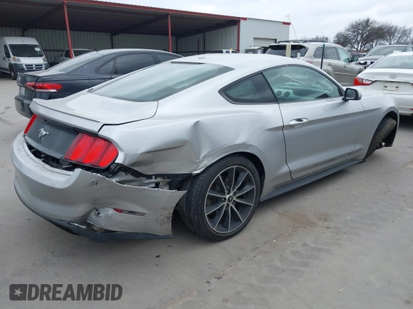 2016 Ford Mustang EcoBoost with VIN 1FA6P8TH1G5205884, listed as a IAAI auction lot 41699277 with 54,530 mi miles. Bid and sale history available at carsss.com. Image 4.