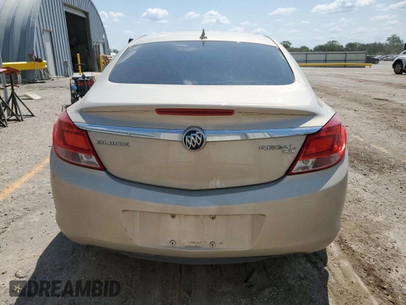 2011 Buick Regal CXL RL2 с VIN 2G4GP5EC3B9210459, выставлен на аукционе Copart как лот 62336654 с пробегом 126 767 миль миль и Списание • Salvage title. История ставок и продаж доступна на DreamBid. Изображение 6.