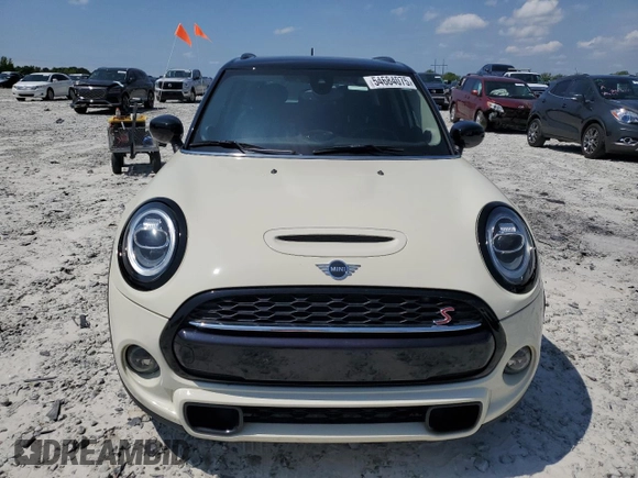 2020 MINI Hardtop 4 Door Cooper S with VIN WMWXU9C0XL2L96205, listed as a Copart auction lot 54684075 with 35,296 mi miles and Salvage Title. Bid and sale history available at DreamBid. Image 5.