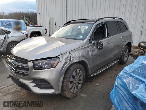 2022 Mercedes-Benz GLS 450 with VIN 4JGFF5KE8NA666941, listed as a Copart auction lot 41435944 with Not Provided miles and . Bid and sale history available at DreamBid. Image 1.