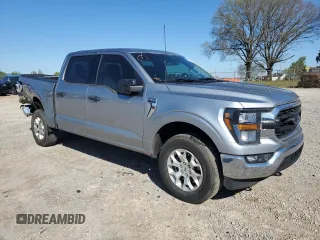 2023 Ford F-150 XL with VIN 1FTFW1E81PKG15779, listed as a Copart auction lot 46870415 with 15,691 mi miles and Salvage Title. Bid and sale history available at carsss.com. Image 4.