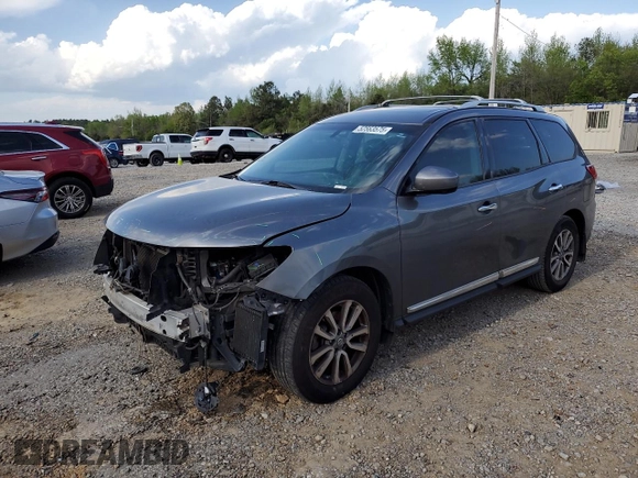 2015 Nissan Pathfinder SL z VIN 5N1AR2MN4FC702143, wystawiony jako Copart lot #52563575 z przebiegiem 175 301 mil mil oraz Czysty tytuł • Clean title. Historia ofert i sprzedaży dostępna na DreamBid. Obrazek 1.