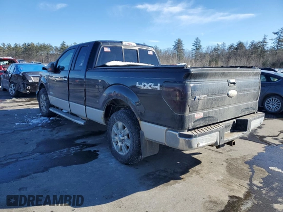 2012 Ford F-150 XL with VIN 1FTFX1ET4CFB49821, listed as a Copart auction lot 45636865 with 0 mi miles and Salvage Title. Bid and sale history available at carsss.com. Image 2.