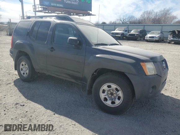 2007 Nissan Xterra SE with VIN 5N1AN08W17C544588, listed as a Copart auction lot 46163465 with 187,732 mi miles and Salvage Title. Bid and sale history available at carsss.com. Image 4.